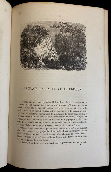 Töpffer - Premiers voyages en zigzag  Nouveaux voyages en zigzag - 1860-1864