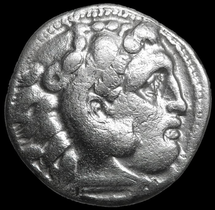 Konger af Makedonien. Antigonos I Monophthalmus, som Strategos af Asien (320-306/5 f.Kr.). Drachm Kolophon. In the name and types of Alexander III