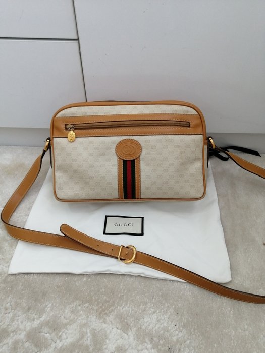 Gucci - Monogram Web crossbody - Crossbody-taske