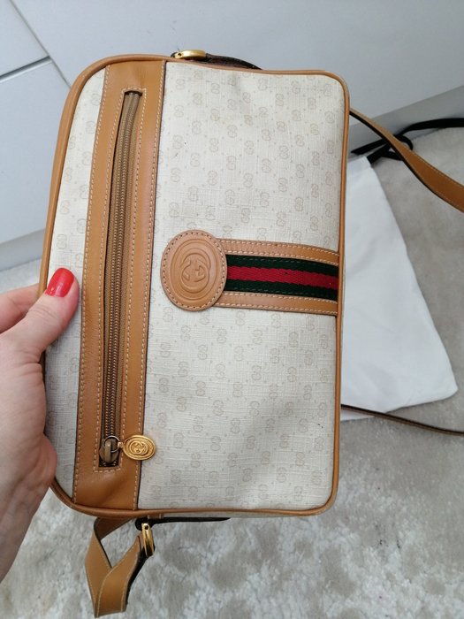 Gucci - Monogram Web crossbody - Crossbody-taske