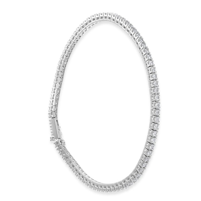 Armbånd - 18 kraat Hvidguld -  237ct tw Diamant (Natur)