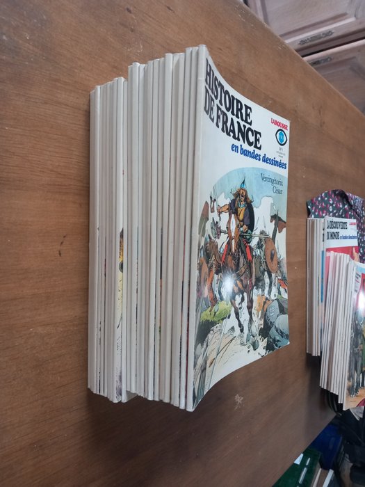 L'Histoire de France en Bandes dessinées T1 à T24 - Collection complète - 24x B - 24 Album - Første udgave - 1976/1978