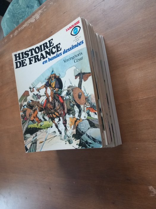 L'Histoire de France en Bandes dessinées T1 à T24 - Collection complète - 24x B - 24 Album - Første udgave - 1976/1978