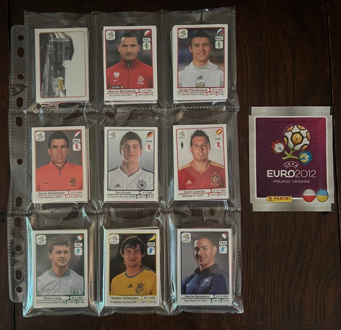 Panini - Euro 2012 - Sealed Pack + Complete Set