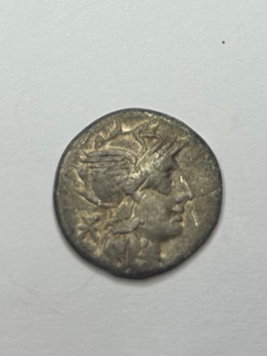 Romerska republiken. P. Maenius Antiaticus, 132 BC. Denarius  (Ingen mindstepris)