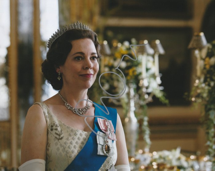 The Crown - Signed by Olivia Colman (Queen Elizabeth)