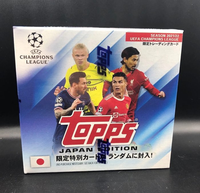 2021/22 - Topps - UEFA Champions League - Japan Edition - 1 Sealed box