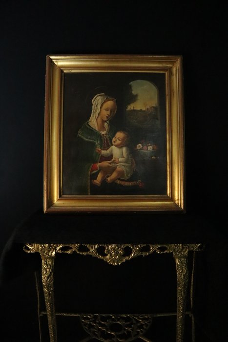 Italian school (XIX) - Madonna con Bambino