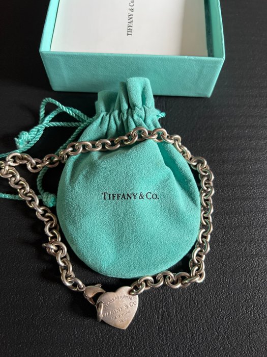 Tiffany  Co - Choker halskæde Sølv