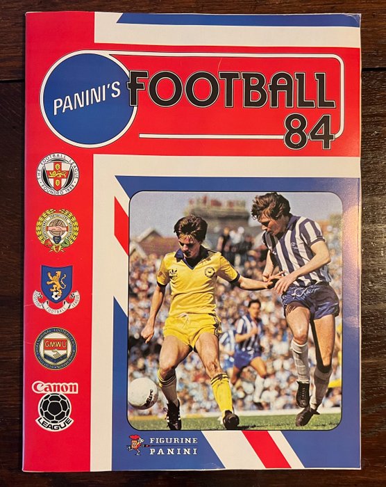 Panini - Football 84 UK - 1 Empty album + complete loose sticker set