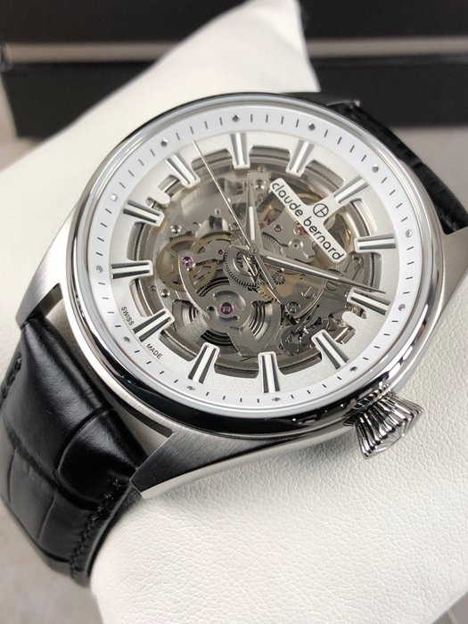 Claude Bernard - Proud Heritage Automatic Skeleton - 85307-3C-AIN - Mænd - 2011-nu