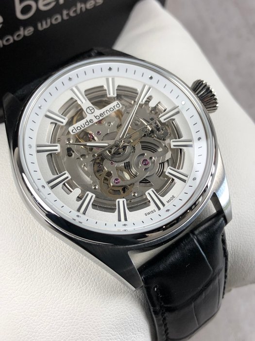 Claude Bernard - Proud Heritage Automatic Skeleton - 85307-3C-AIN - Mænd - 2011-nu