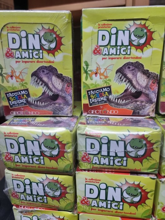 Fol-Bo - Lot of 20 box Fol-Bo Dino Amici - (1000 Packs) - 20 Booster box