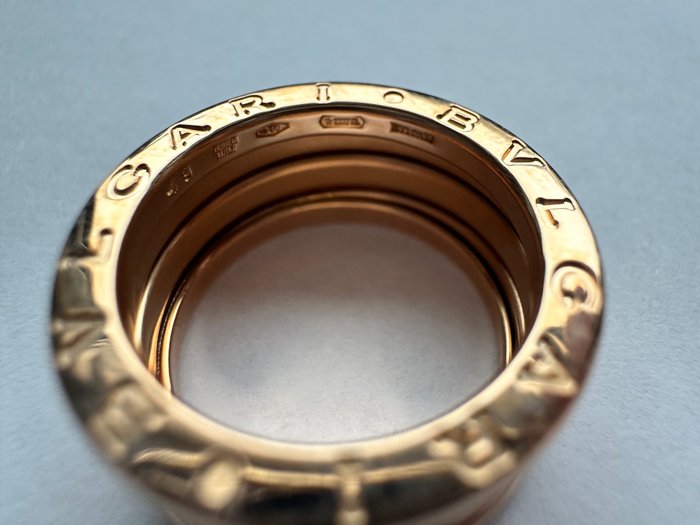 Bvlgari - Ring - B.zero 1 - 18 kraat Rosaguld - 18 karat rosa guld ring