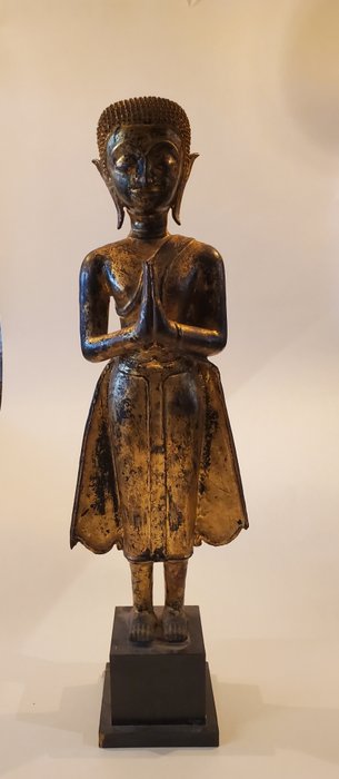 Buddha - 80 cm - Bronze - Thailand - Ayutthaya Kingdom - 17. eller 18. århundrede