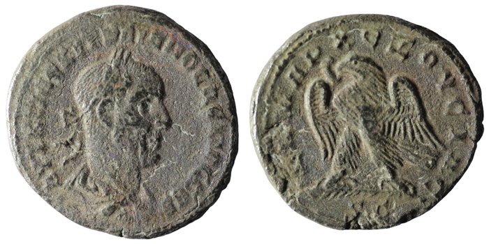 Romarriket, Seleucis og Pieria. Trajan Decius (AD 249-251). Tetradrachm Antiochia ad Orontem 250-251 AD. / Prieur 578; Scarce  (Ingen mindstepris)