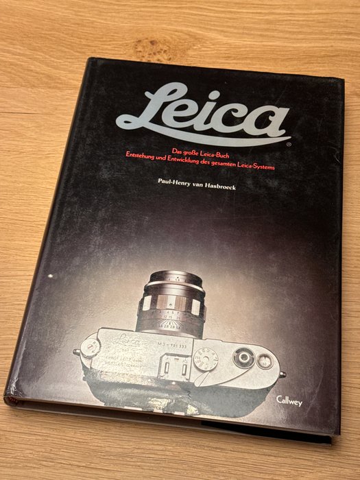 Leica Boek: Das Grosse Leica-Buch Entstehung und Entwicklung des gesamten Leica-Systems Analogt kamera