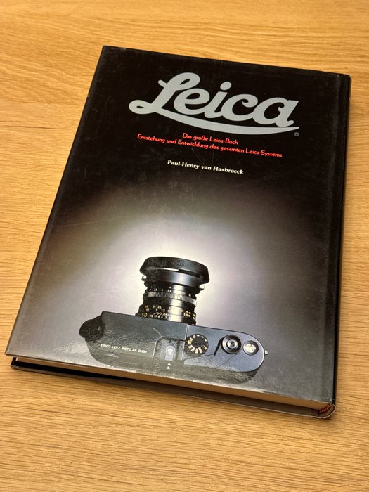 Leica Boek: Das Grosse Leica-Buch Entstehung und Entwicklung des gesamten Leica-Systems Analogt kamera