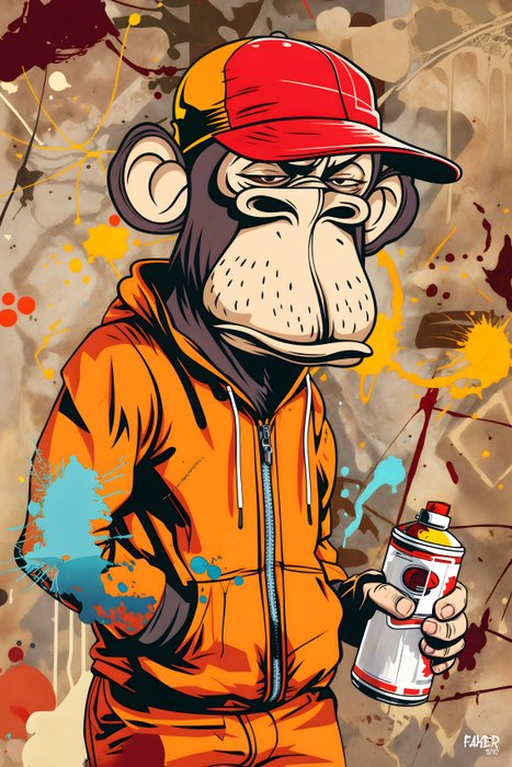 FAKER - Monkey Bored Graffer