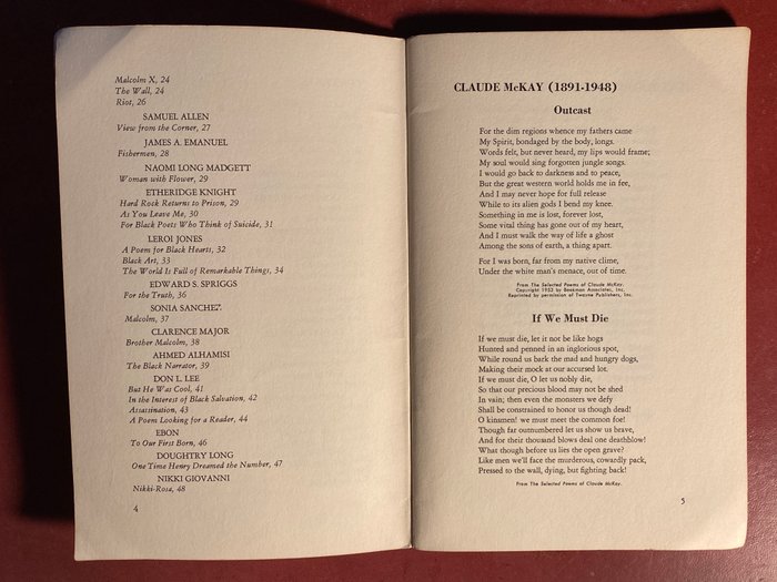 Dudley Randall [ed.] - Black Poetry - 1969