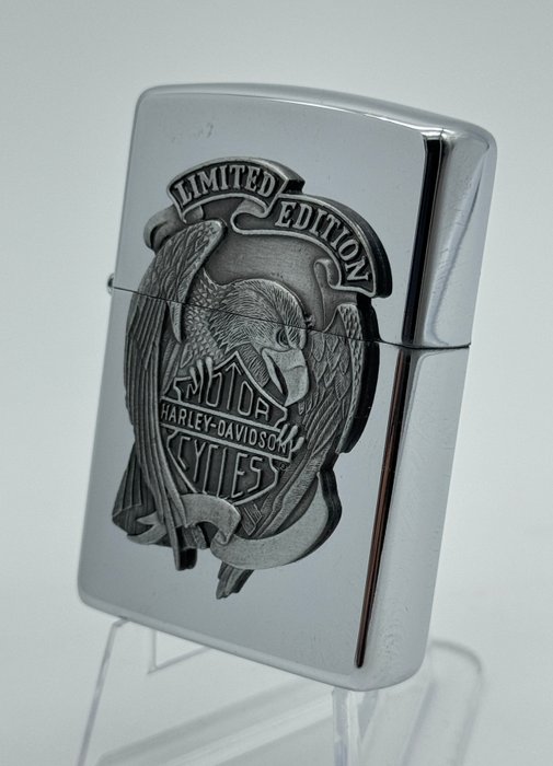 Zippo - Harley Davidson *Limited edition* x Barrett Smythe 1994 - Lighter - Messing