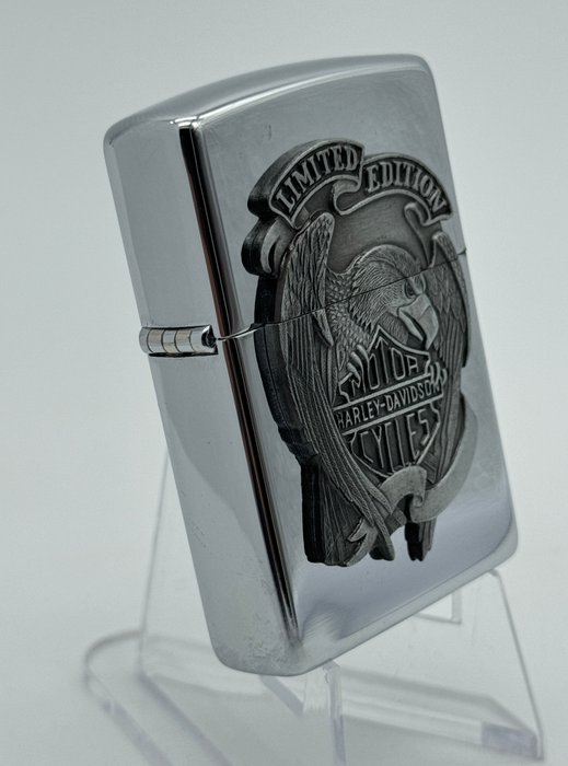 Zippo - Harley Davidson *Limited edition* x Barrett Smythe 1994 - Lighter - Messing