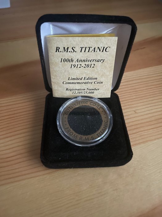 Förenta staterna. Medal 1994 Titanic  (Ingen mindstepris)