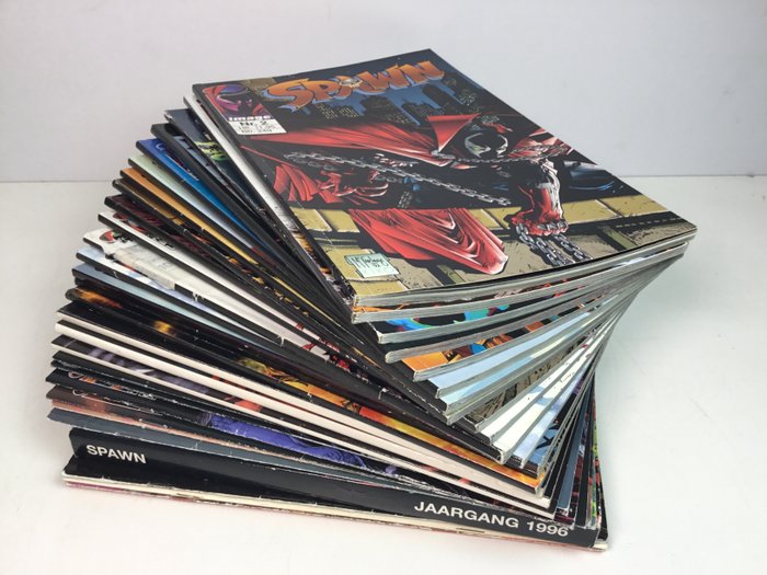 Spawn, Bloodfeud, Angela, Violator - 28 Comic collection - Første udgave - 1992/1996