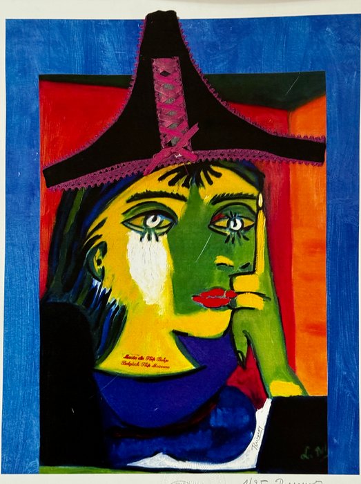 Jan Bucquoy (1945) - Pablo Picasso portrait de Dora Maar revisité