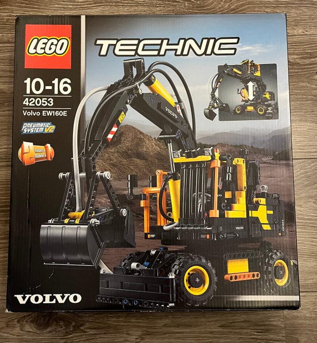 Lego - Technic - 42053 - Lego Technic – 42053 – Volvo EW160E (Mobiele Kraan) - 2010-2020 - Danmark