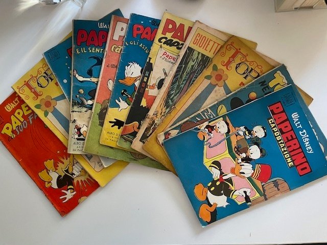 Albi d’oro Topolino - albi vari come in descrizione - 11 Comic - Første udgave - 1946/1953