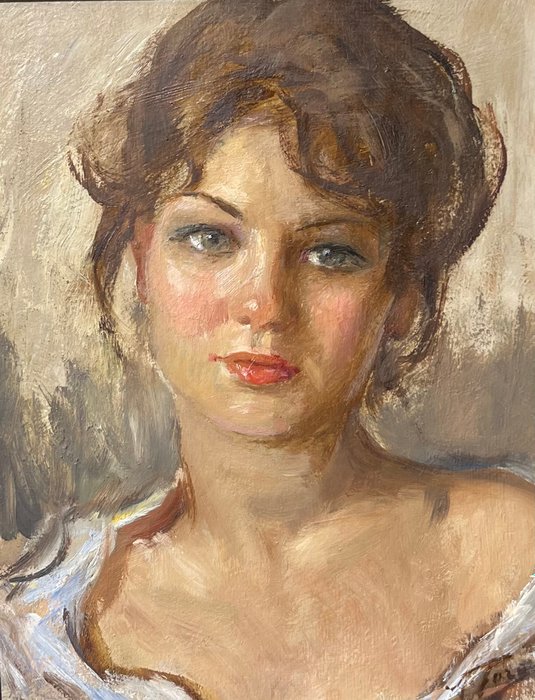 Attilio Toro (1892-1982) - La modella