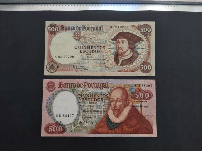 Portugal. - 11 banknotes - various dates  (Ingen mindstepris)