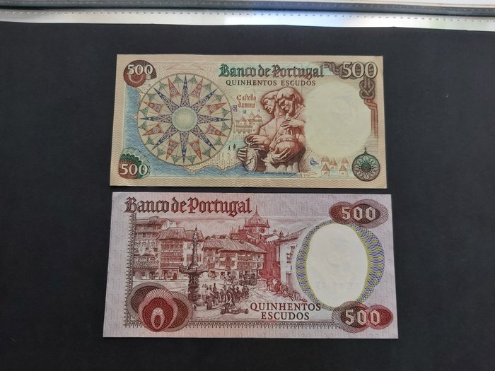 Portugal. - 11 banknotes - various dates  (Ingen mindstepris)