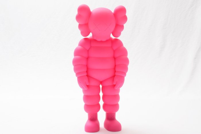 Kaws (1974) - WHAT PARTY Pink