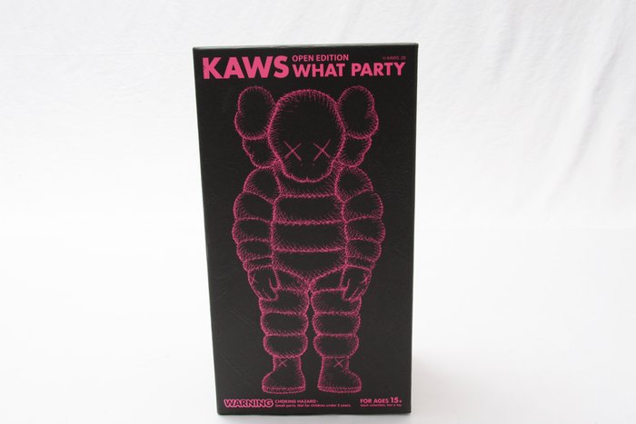 Kaws (1974) - WHAT PARTY Pink