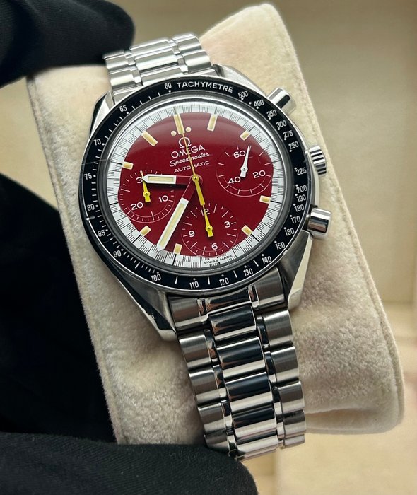 Omega - Speedmaster Reduced Red Schumacher - 38106141 - Mænd - 1990-1999