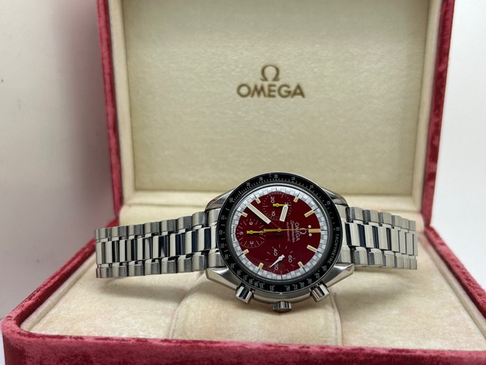 Omega - Speedmaster Reduced Red Schumacher - 38106141 - Mænd - 1990-1999