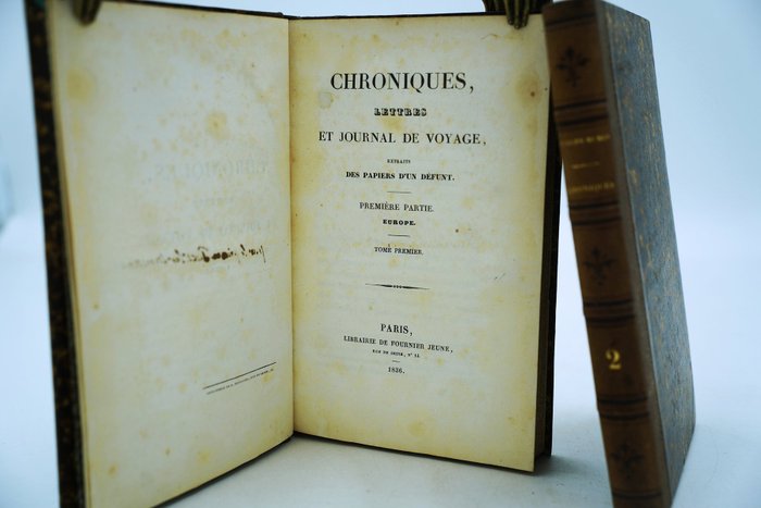 Hermann von Pückler-Muskau - Chroniques, lettres et journal de voyage - Europe - 1836