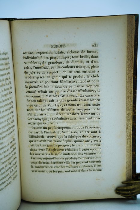 Hermann von Pückler-Muskau - Chroniques, lettres et journal de voyage - Europe - 1836