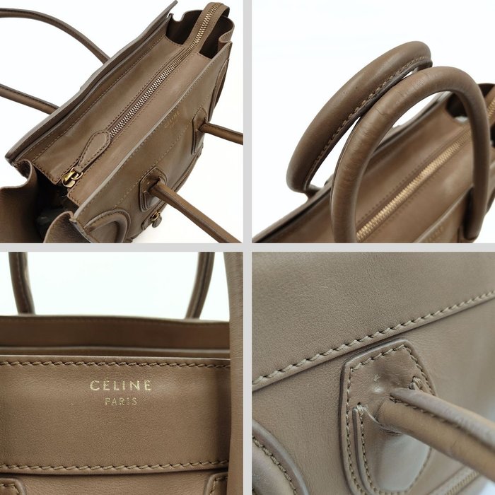 Céline - Micro Luggage Tote - Håndtaske