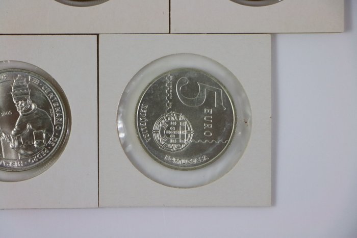 Slovenien. 3 Euro / 5 Euro 2008/2016 (11 stuks)  (Ingen mindstepris)