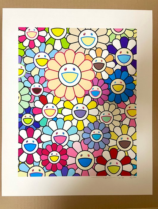 Takashi Murakami (1962) - Field of Flowers