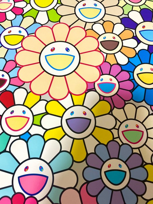 Takashi Murakami (1962) - Field of Flowers