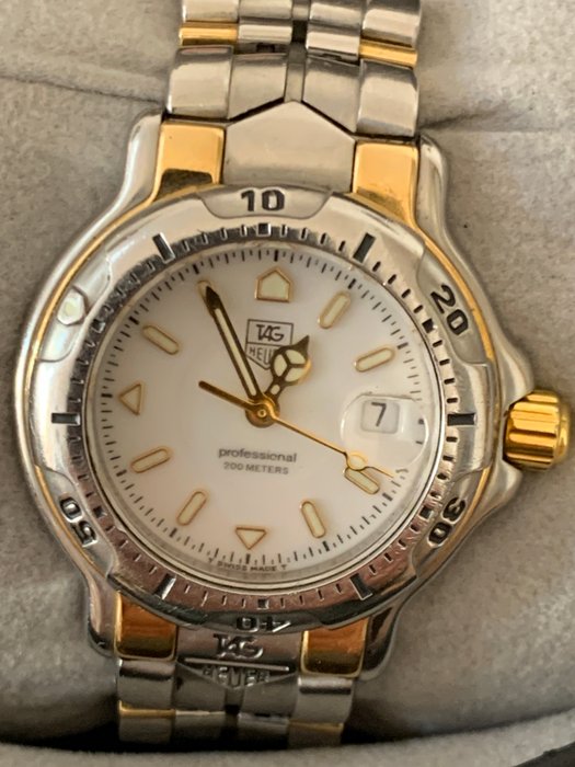 TAG Heuer - 6000-profesional -Oro 18k y acero 200 m - WH13551 - Kvinder - 2000-2010