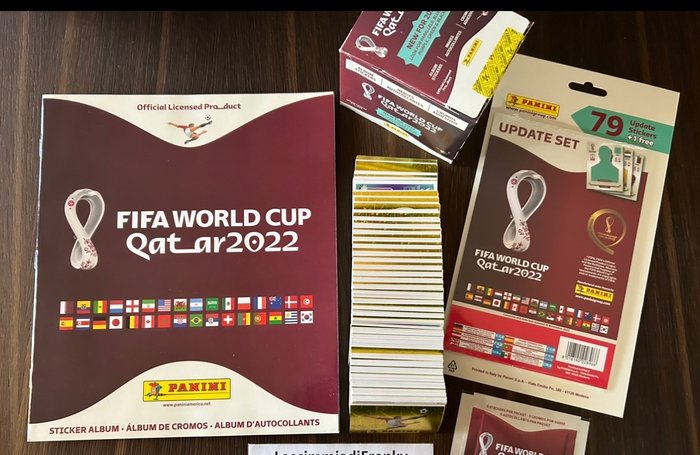 Panini - Qatar 2022 World Cup Empty album + complete loose sticker set