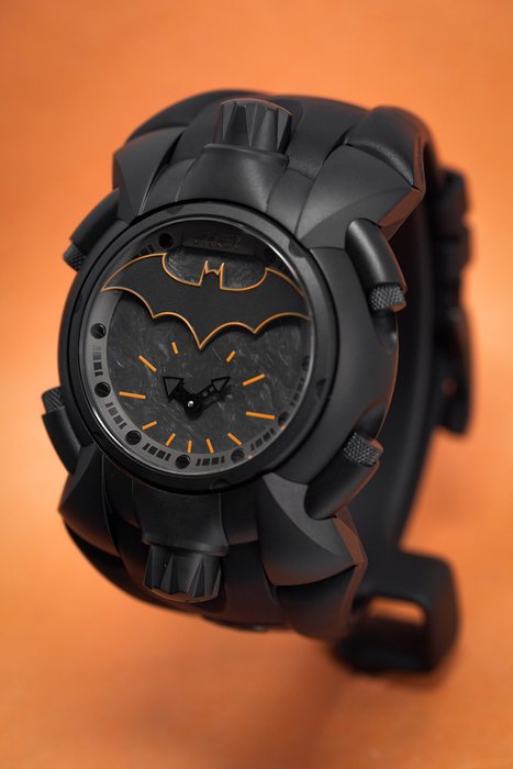 GaGà Milano - 8000BT03K000000 - Mænd - Vendbart ur Batman Limited Edition af 30 Orange - Splinterny