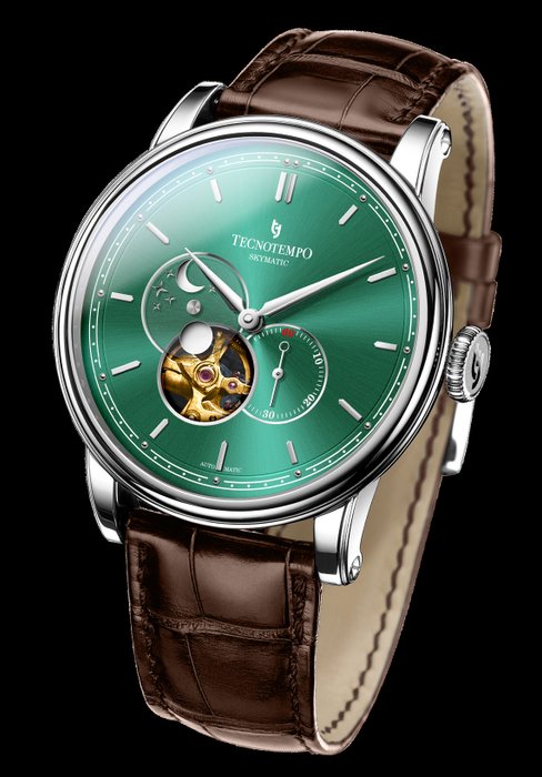 Tecnotempo - "Skymatic" - Automatic - Green Dial - - Ingen mindstepris - TT.SKM.GR - Mænd - 2011-nu