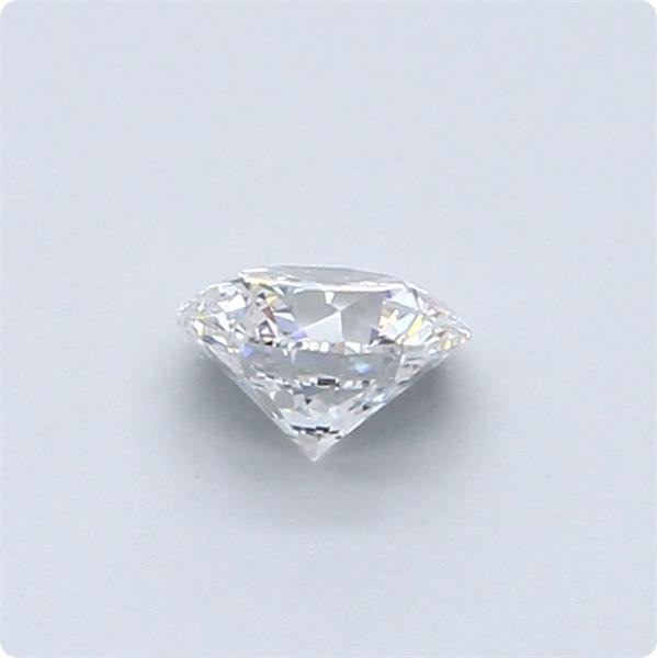 1 pcs Diamant  (Natur)  - 0.39 ct - Rund - D (farveløs) - VVS2 - Gemological Institute of America (GIA)