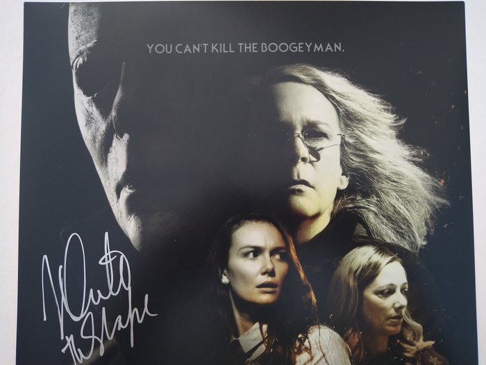 Halloween Kills - Nick Castle "Michael Myers" + Kyle Richards "Lindsey Wallace" - Autograph Photo with Double COA